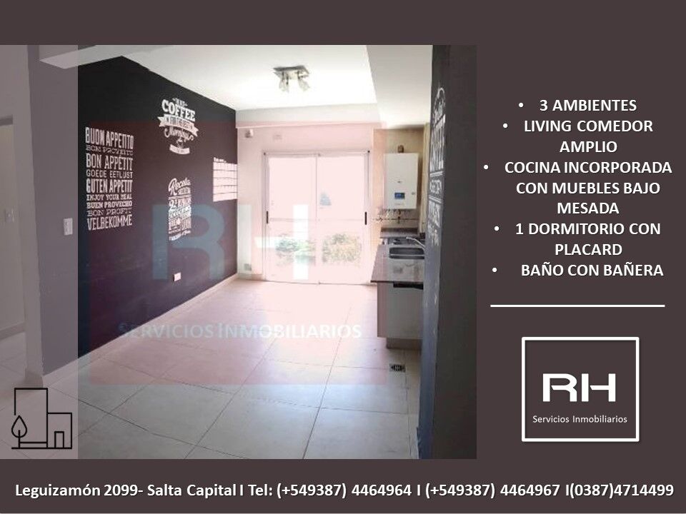 Departamento de 1 dormitorio, foto 2