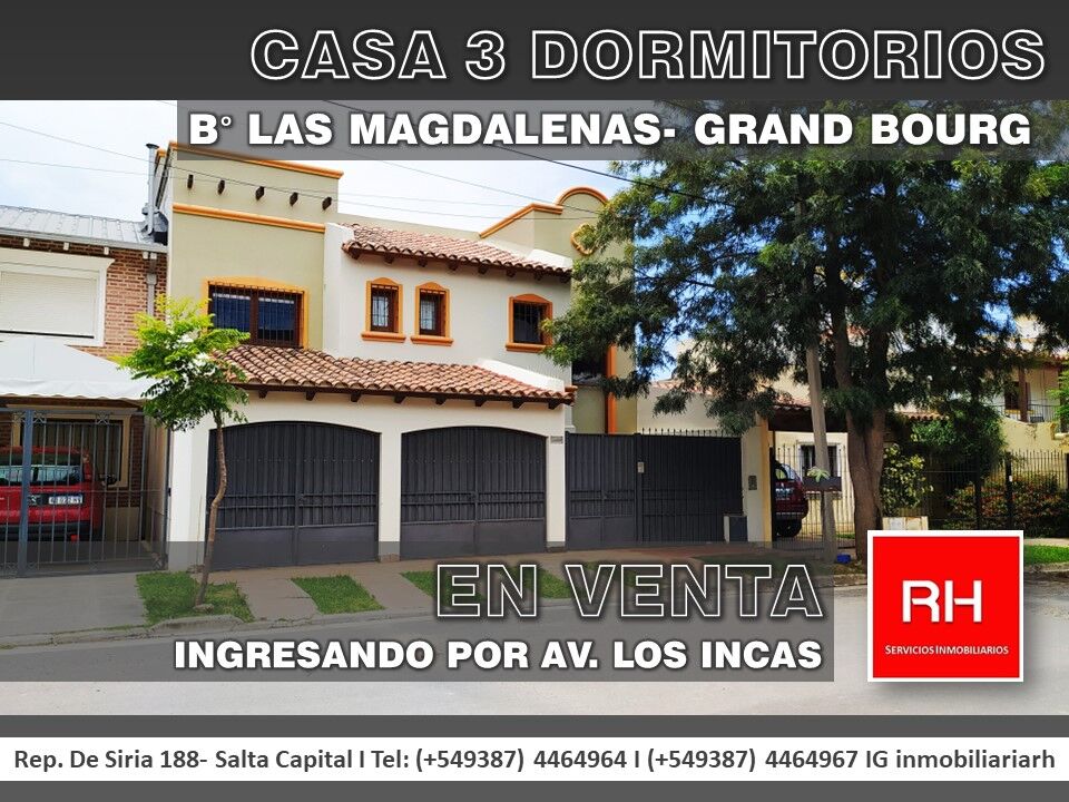 Casa de 3 dormitorios en Grand Bourg